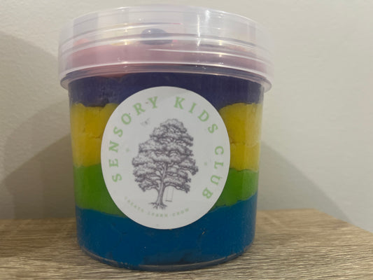 Rainbow Magic Play-dough Sensory Tub