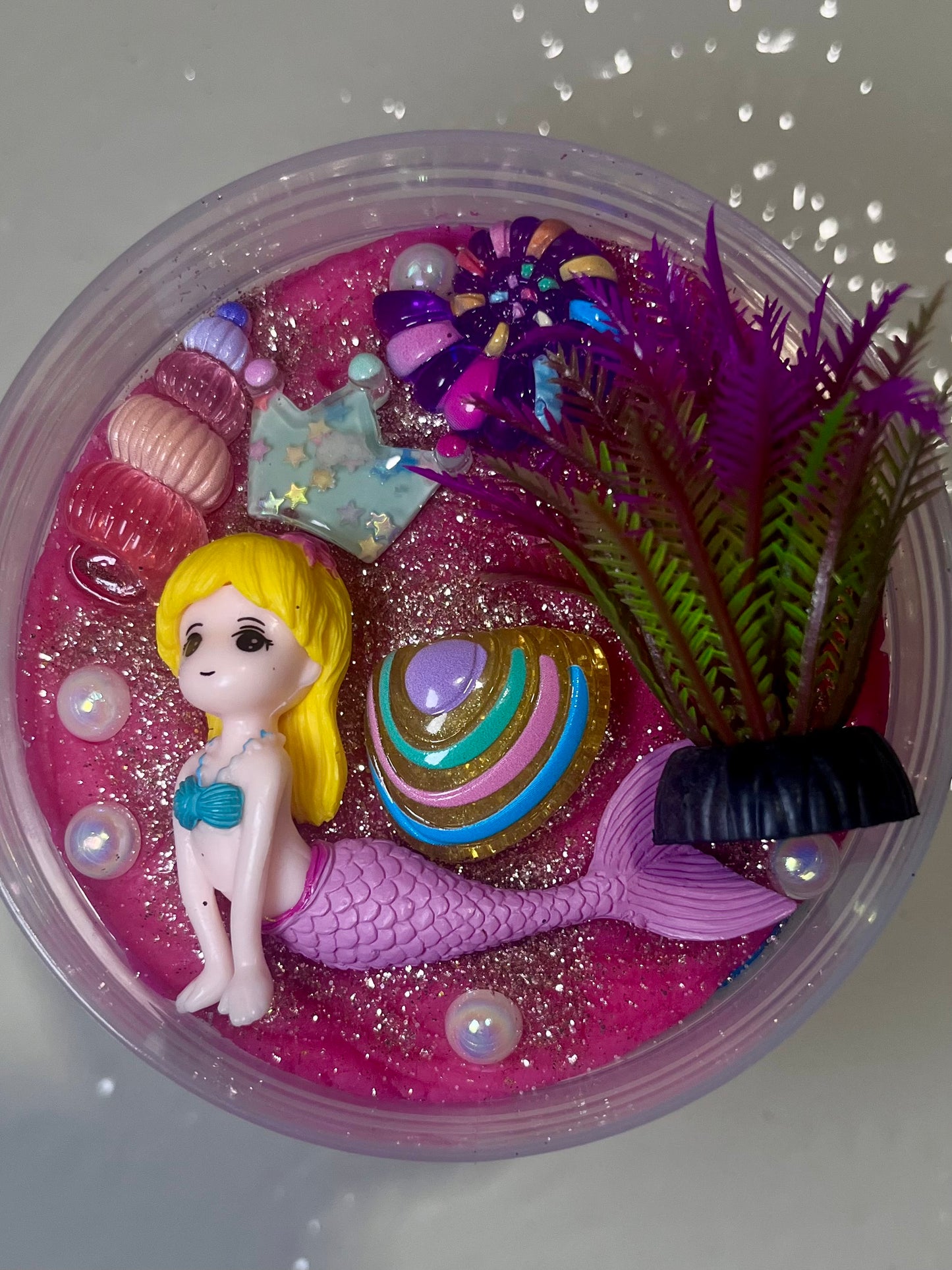 Mermaid Princess Play-dough Sensory Tub