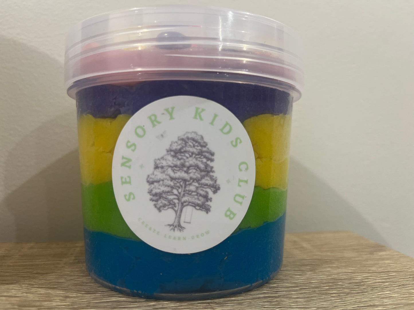Rainbow Magic Play-dough Sensory Tub